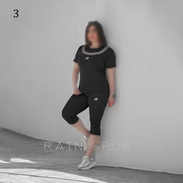 ست تیشرت شلوارک سایز بزرگ 4095