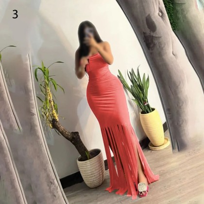 ماکسی ریش‌ریش زنانه 60404