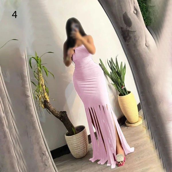 ماکسی ریش‌ریش زنانه 60404