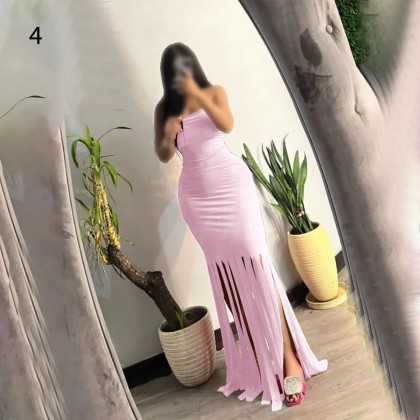 ماکسی ریش‌ریش زنانه 60404