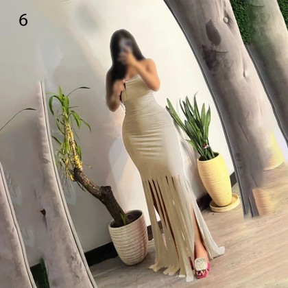 ماکسی ریش‌ریش زنانه 60404