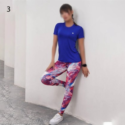 ست تیشرت لگ دیجیتال ورزشی زنانه 5899