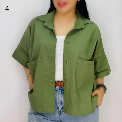 شومیز باکسی زنانه 25750