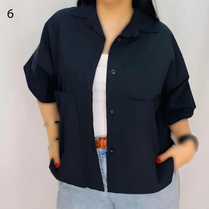 شومیز باکسی زنانه 25750