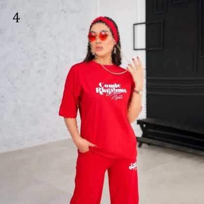 ست تیشرت شلوار زنانه دایانا 88932