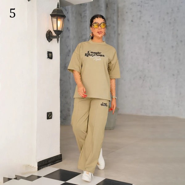 ست تیشرت شلوار زنانه دایانا 88932