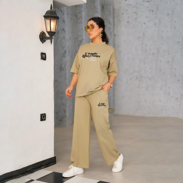 ست تیشرت شلوار زنانه دایانا 88932