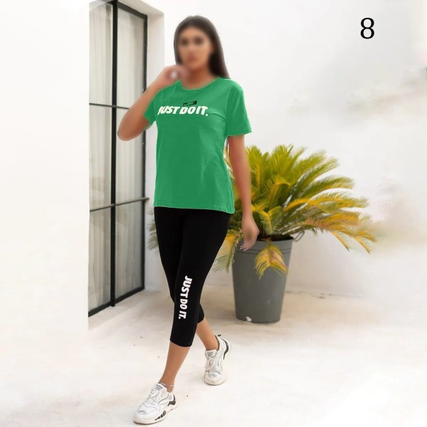 تیشرت شلوارک Just Do It زنانه مدل اسپرت لند