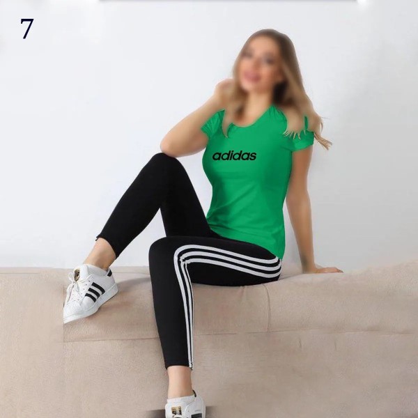 ست دوتیکه تیشرت شلوار زنانه 2203
