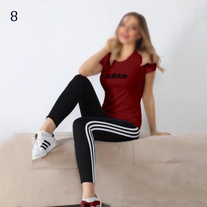 ست دوتیکه تیشرت شلوار زنانه 2203