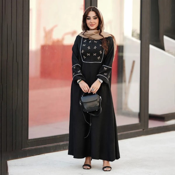 پیراهن گلدوزی شانتون زنانه 30269