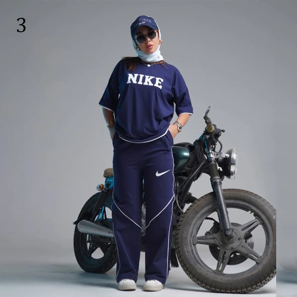 ست تیشرت و شلوار اسلش 65561