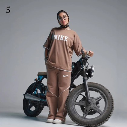 ست تیشرت و شلوار اسلش 65561