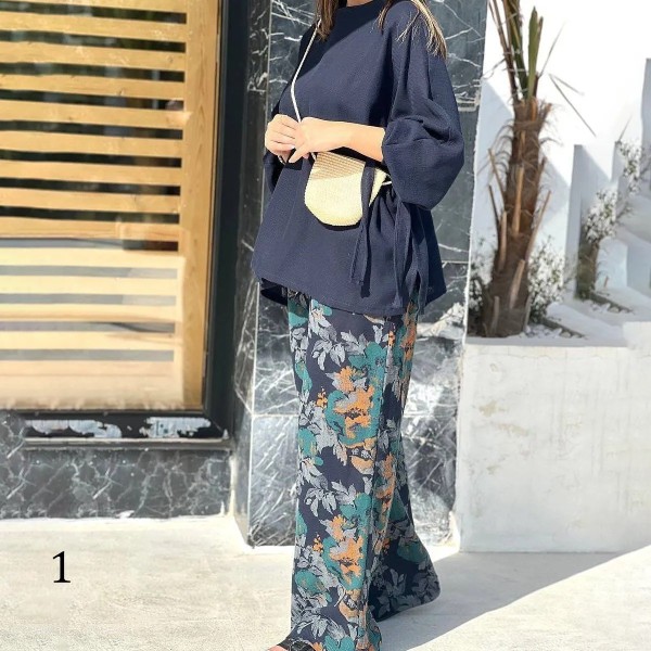 ست شومیز شلوار زنانه 65678