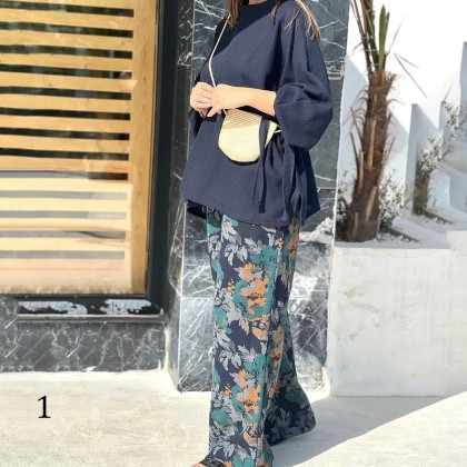 ست شومیز شلوار زنانه 65678