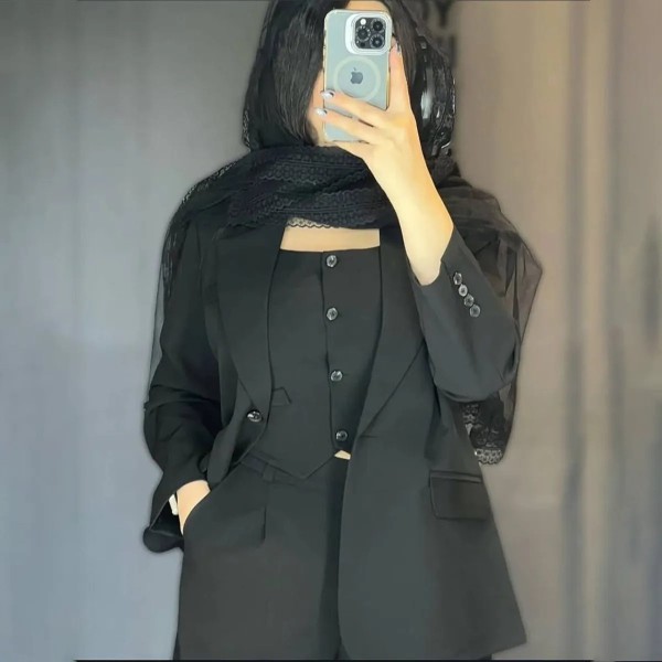 ست سه تیکه محرمی زنانه 31542