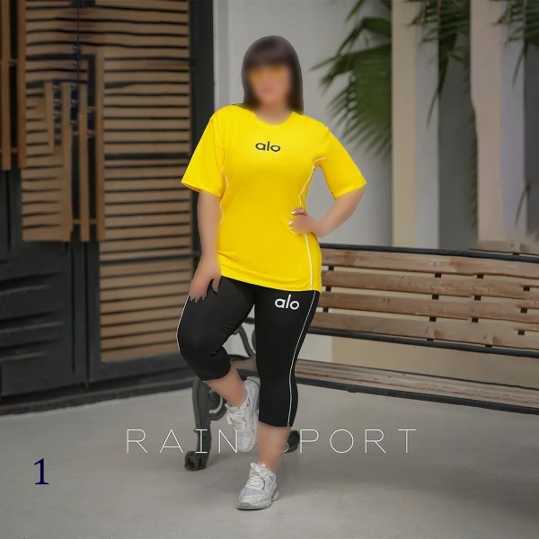 ست تیشرت شلوارک سایز بزرگ زنانه 4131