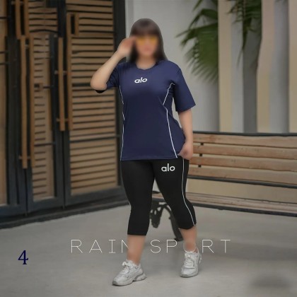 ست تیشرت شلوارک سایز بزرگ زنانه 4131