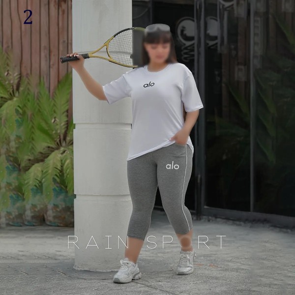 ست تیشرت شلوارک سایز بزرگ زنانه 4128