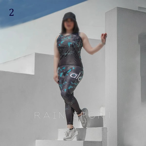 ست تاپ شلوار سایز بزرگ زنانه 4100