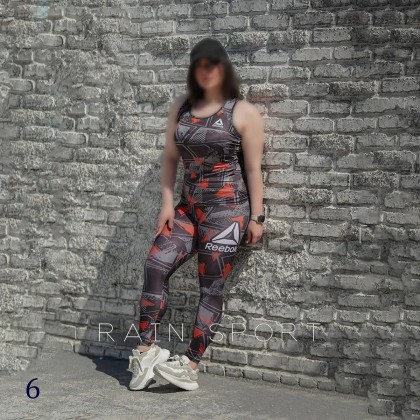 ست تاپ شلوار سایز بزرگ زنانه 4100