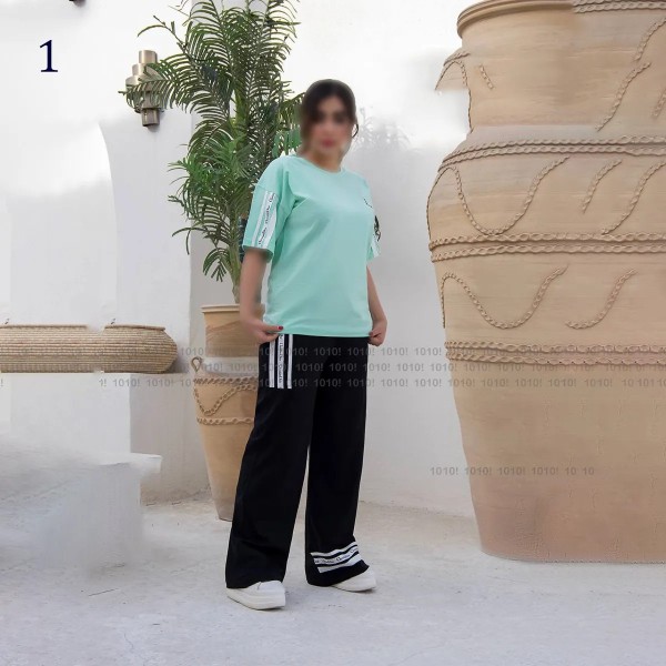 تیشرت شلوار زنانه 86004