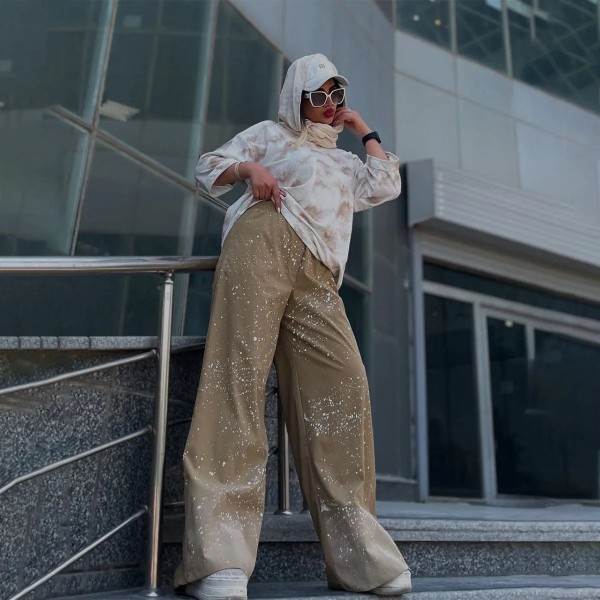 ست تیشرت شرت شلوار زنانه 44454