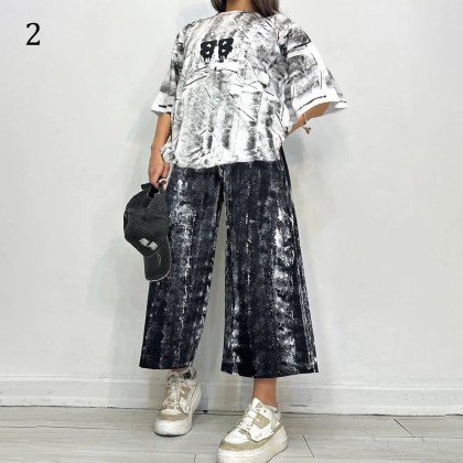 ست تیشرت شلوارک ایربراش BALENCIAGA زنانه 28328