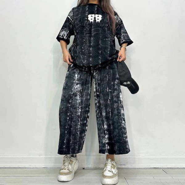 ست تیشرت شلوارک ایربراش BALENCIAGA زنانه 28328