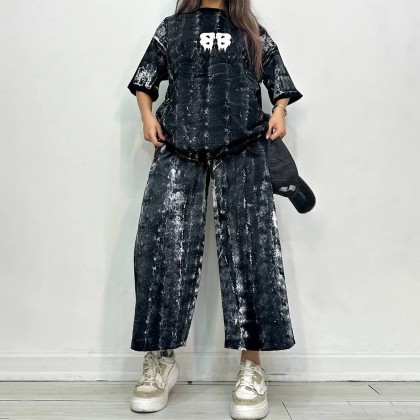 ست تیشرت شلوارک ایربراش BALENCIAGA زنانه 28328