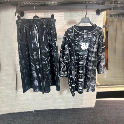 ست تیشرت شلوارک ایربراش BALENCIAGA زنانه 28328