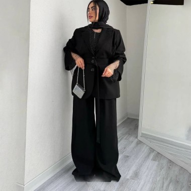 ست کت و شلوار زنانه 57958 2