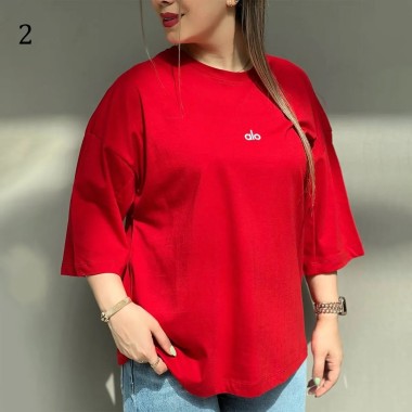 تیشرت باکسی alo زنانه لاکچری 100404 2
