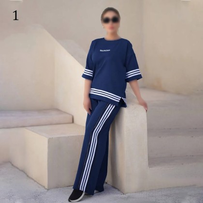 تیشرت شلوار زنانه مدل ملینا ( کاتالون )
