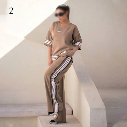 تیشرت شلوار زنانه مدل ملینا ( کاتالون )